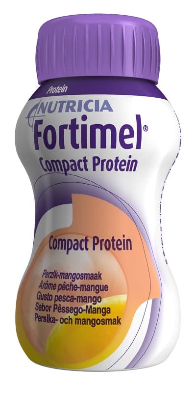 Nutricia Fortimel Compact Protein Pesca Integratore Alimentare 4X125Ml