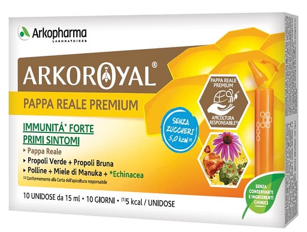 Arkoroyal Immunità Senza Zucchero Integratore Difese Immunitarie 10 flaconi