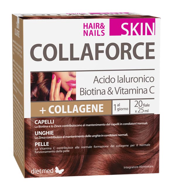 Collaforce Skin Hair & Nails 20 Fiale da 25 ml