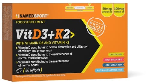Vitamin D3+k2 30softgels