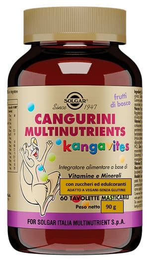 Cangurini Solgar Multinut Frutti Bosco