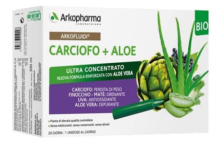 Arkofluidi Carciofo+aloe 20f.