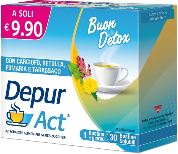 Depur Act 30 Bustine Solubili
