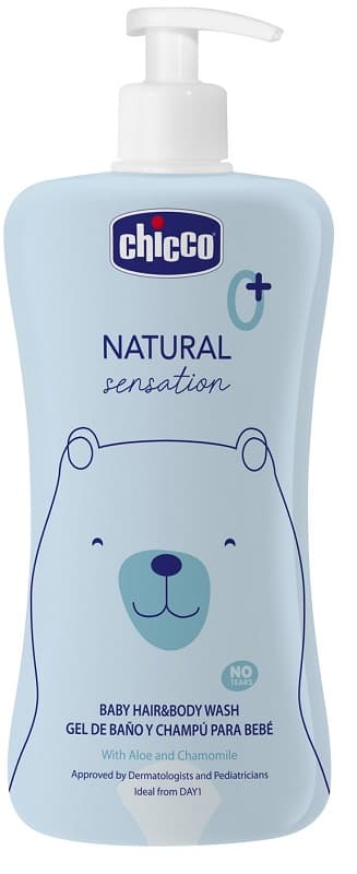 Chicco Natural Sens. Bagnoshampoo 500ml