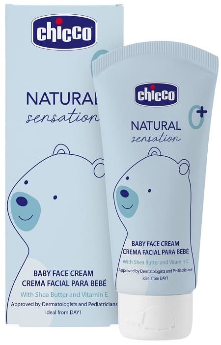 Chicco Natural Sens. Crema Viso 50ml
