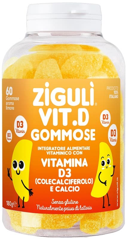 Ziguli'vit.d 60 Gomm.limone