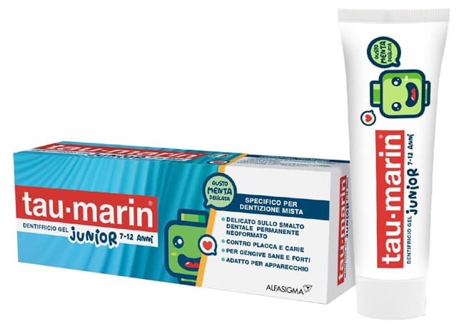 Tau Marin Dentifricio Junior 7-12 Anni 50 Ml