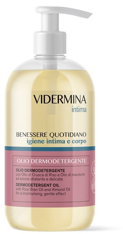 Vidermina Intima Benessere Quotidiano Olio Detergente Corpo E Intimo 500ml