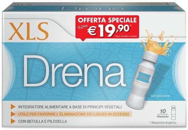 Xls Drena 10 Flaconcini 70ml tp