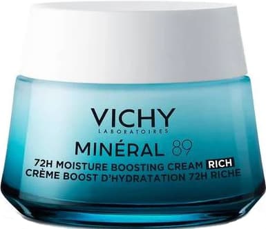 Vichy Mineral 89 Crema Idratante 100H Ricca 50ml