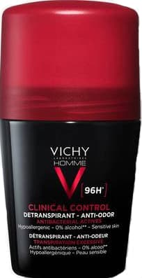 Vichy Homme Deodorante Clinical Control 96H Roll-On 50ml