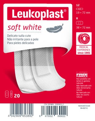 Leukoplast Soft White Cerotti 20 Pezzi Assortiti