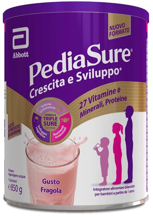 Pediasure Cre & Svil.rinforza Fragola 850g