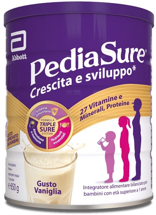 Pediasure Cre & Svil.rinforza Vaniglia 850g