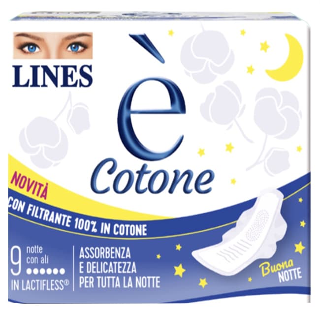 Lines E'cotone Notte 9pz