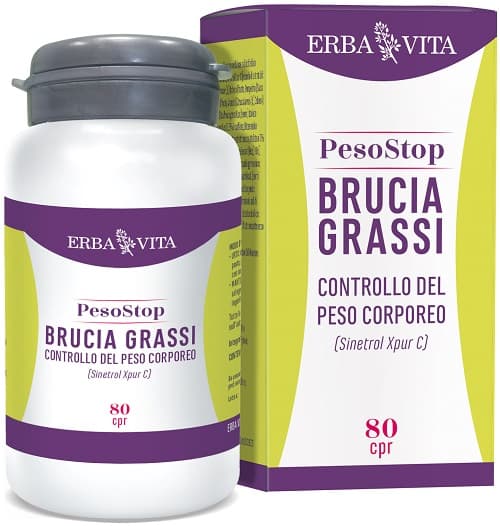 Peso Stop Erba Vita Brucia Grassi 80cpr