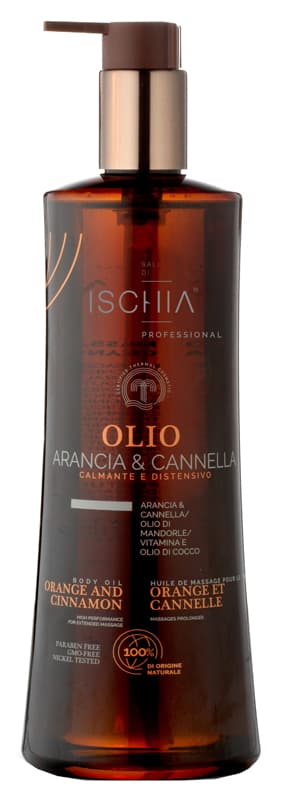 Olio da massaggio Arancia e Cannella