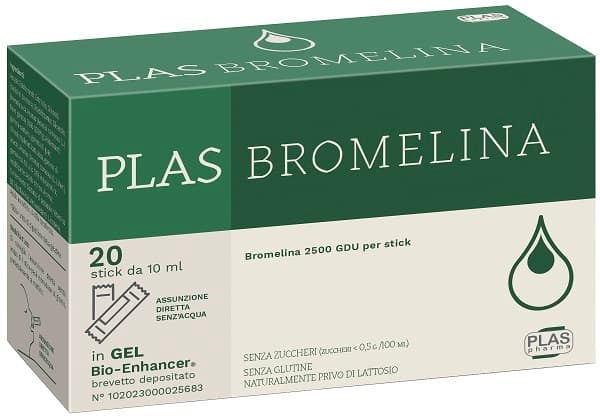 Plas Bromelina 20 Stick 10ml