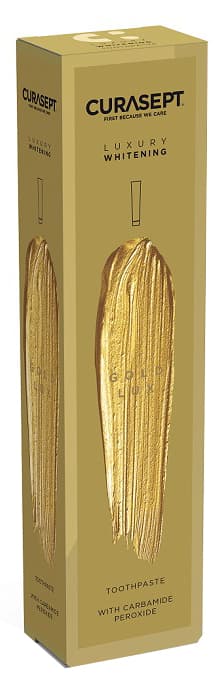 Curasept Gold Luxury Whitening Dentifricio 75 ml