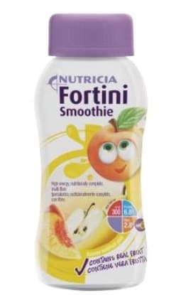 Nutricia Fortini Smoothie Multi Fibre Integratore Alimentare Gusto Frutti Gialli 200Ml