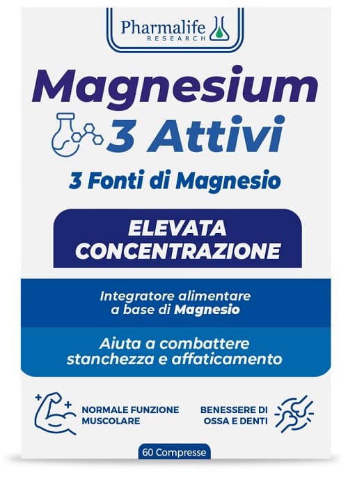 Magnesium 3 Attivi 60 Compresse