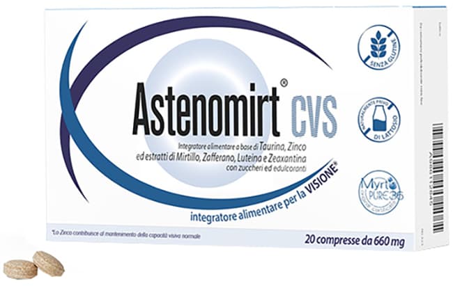 Astenomirt Cvs 20 Cpr 660mg
