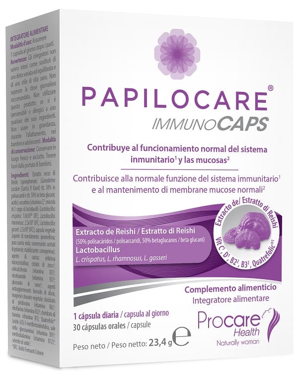 Papilocare Immunocaps 30cps