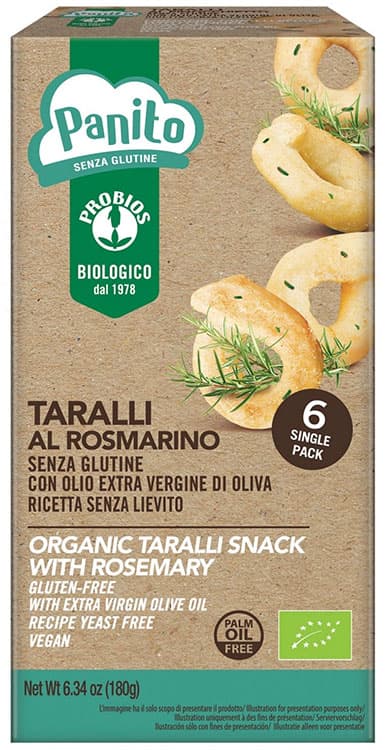 PANITO TARALLI ROSMARINO 180G