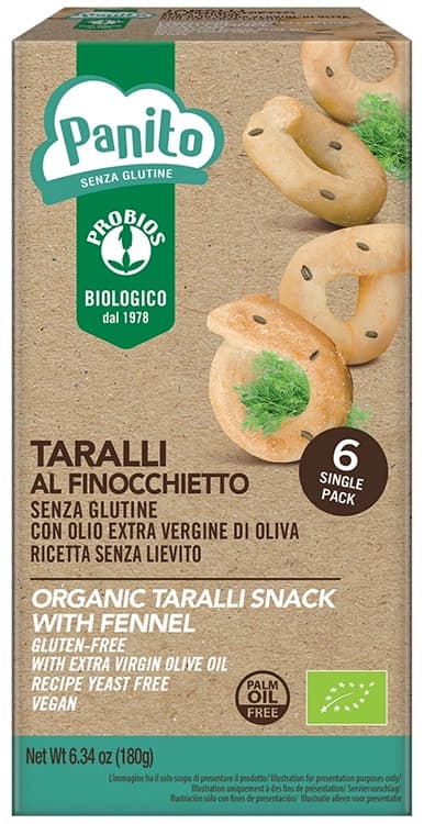 PANITO Taralli Finocch.180g