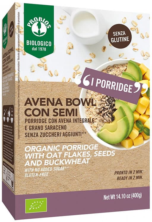 Probios Bio Avena Bowl Semi