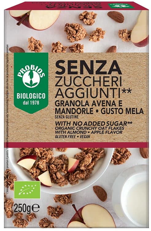 Probios Granola S/z Av/mand.