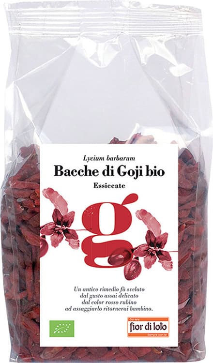 Fior di Loto Bacche di Goji Essiccate Biologiche 150g