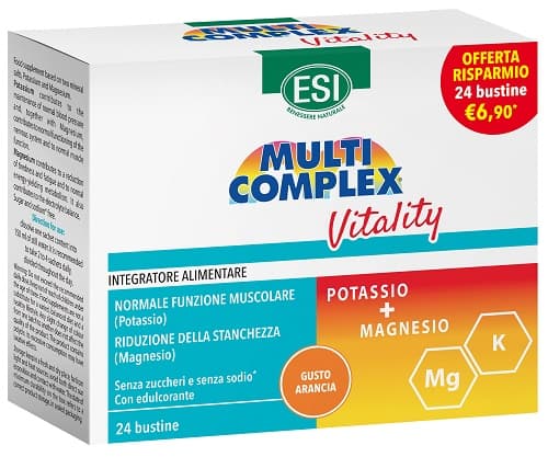 Esi Multicomplex Vitality Offerta Risparmio 24 Bustine