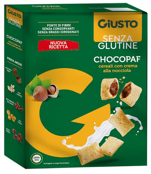 Giusto S/g Chocopaf 250g