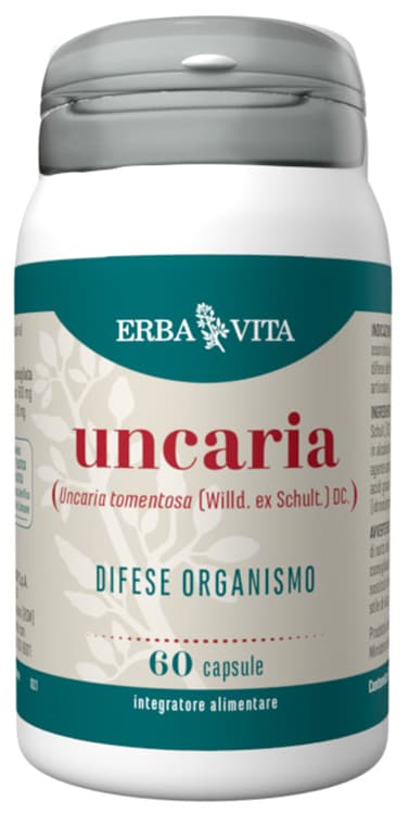 Uncaria 60 Cps 500mg Erbavita