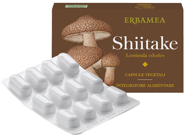 Shitake 24 Capsule Vegetali