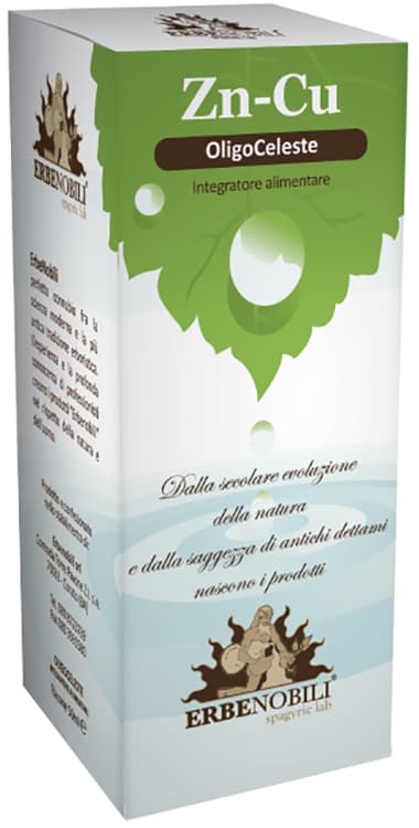 Erbenobili Zinco-Rame (Zn-Cu) Oligoceleste 50 ml
