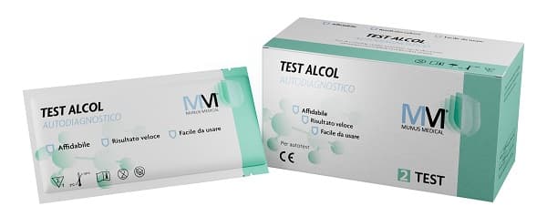 Test Alcol Munus Medical 2 Pezzi