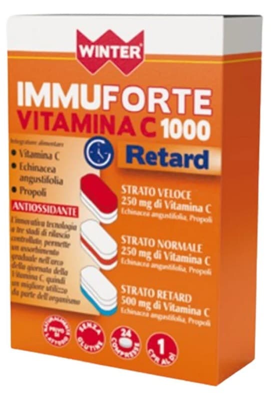 Winter Immunoforte Vitaminca c 1000 Retard 24 Compresse