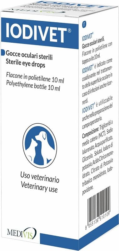 Iodivet Soluzione Oftalmica 10 ml