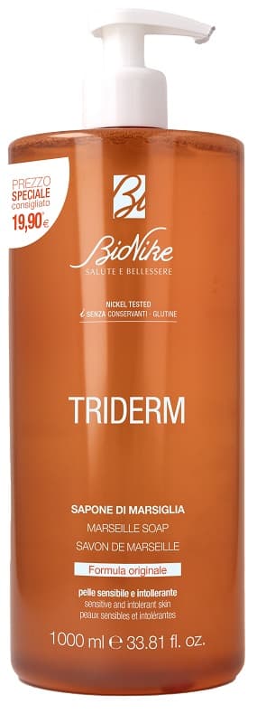 Bionike Triderm Sapone Marsiglia Detergente Delicato Formula Originale 1 Litro