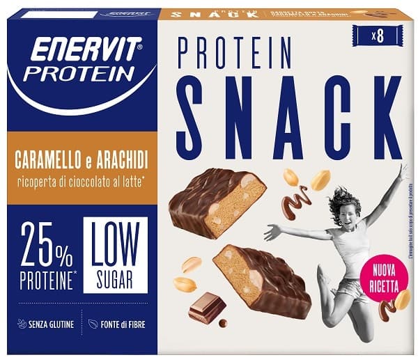 Enervit Pr.snack Caramello 8pz