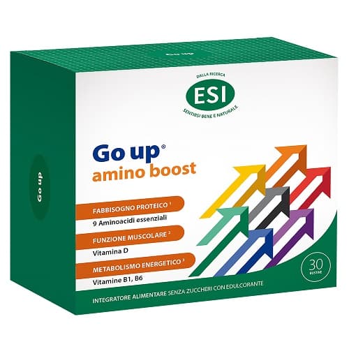 Esi Go Up Amino Boost Integratore per Ossa e Metabolismo 30 Bustine