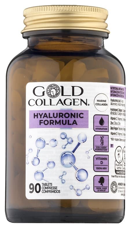 Gold Collagen Hyaluronic 90cpr