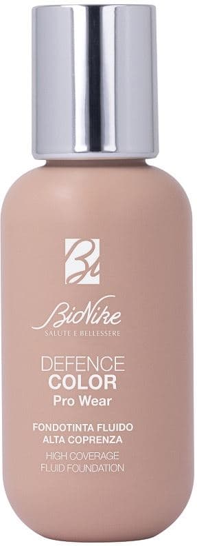 Bionike Defence Color Pro Wear Fondotinta Fluido Alta Coprenza N1 Ivory 50 Ml