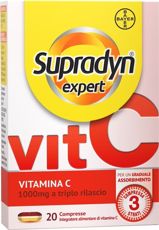 Supradyn Expert Vitamina C a Triplo Rilascio 1000 mg 20 compresse
