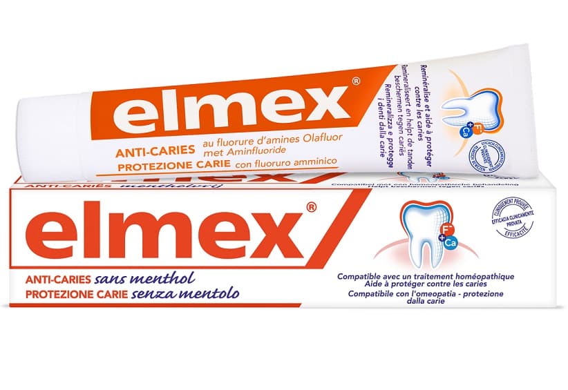 Elmex Senza Mentolo Dentifricio Anti-placca 75 ml