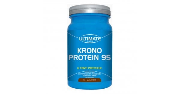 Ultimate Krono Protein 95 Integratore di Proteine Gusto Cacao 1 kg