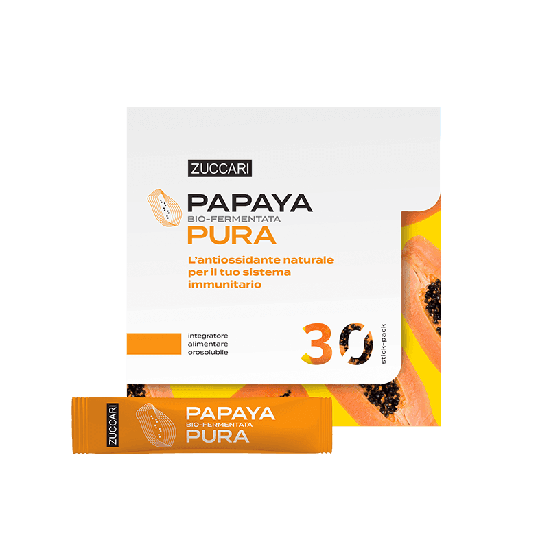 Zuccari Papaya Pura Integratore Antiossidante 30 Bustine