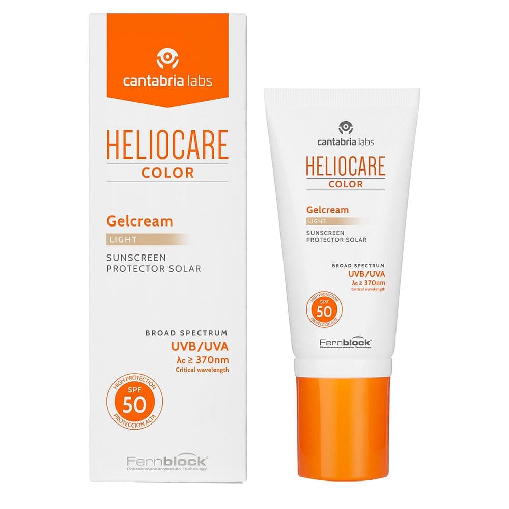 Heliocare Color Gel Crema Solare Colorata Light SPF50 Protezione Viso 50 ml